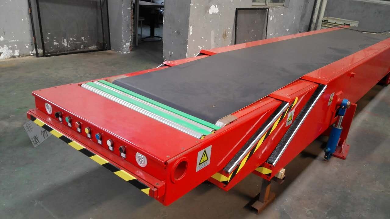 Băng tải co rút chiều dài,conveyor telescopic 